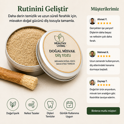 Doğal Misvak Diş Fırçası