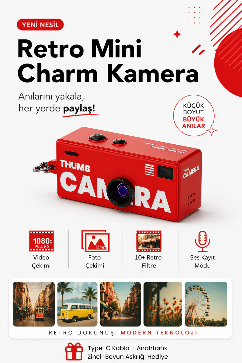 Nostera MiniCam™ | Mini Pocket Kamera
