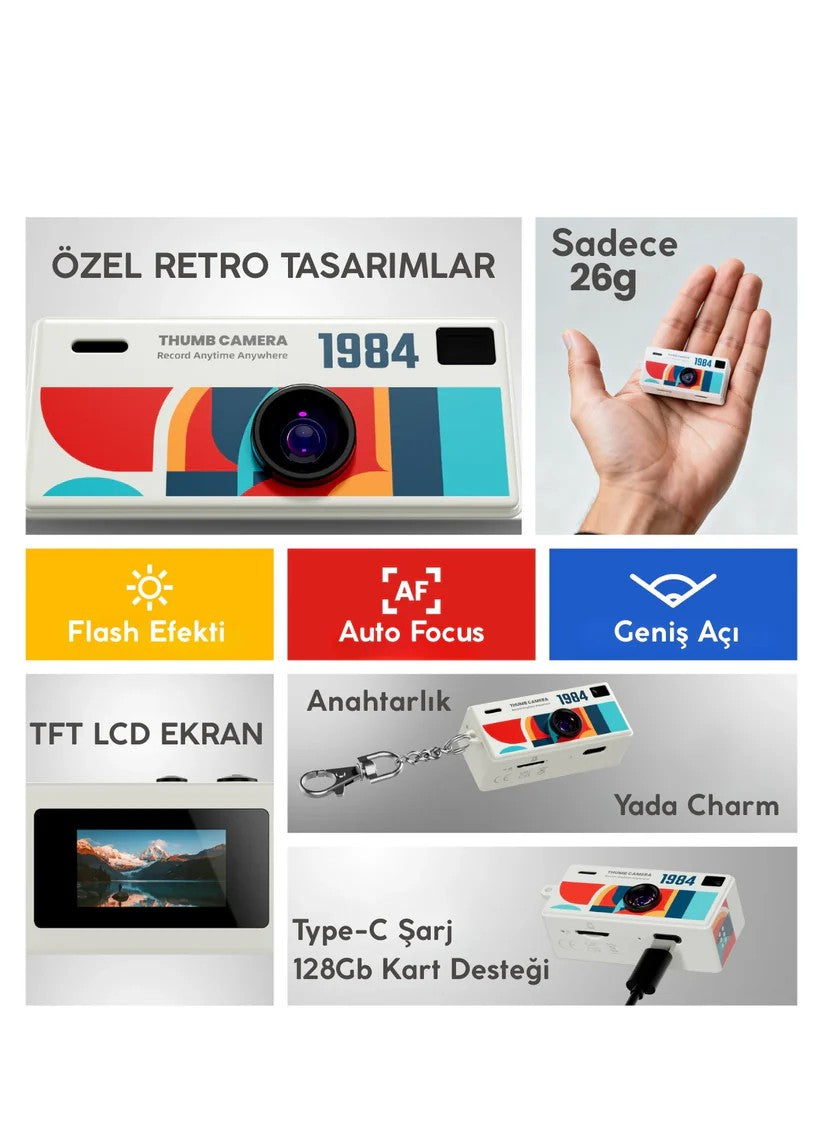 Nostera MiniCam™ | Mini Pocket Kamera